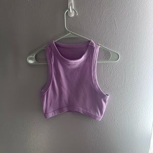 Purple crop top!